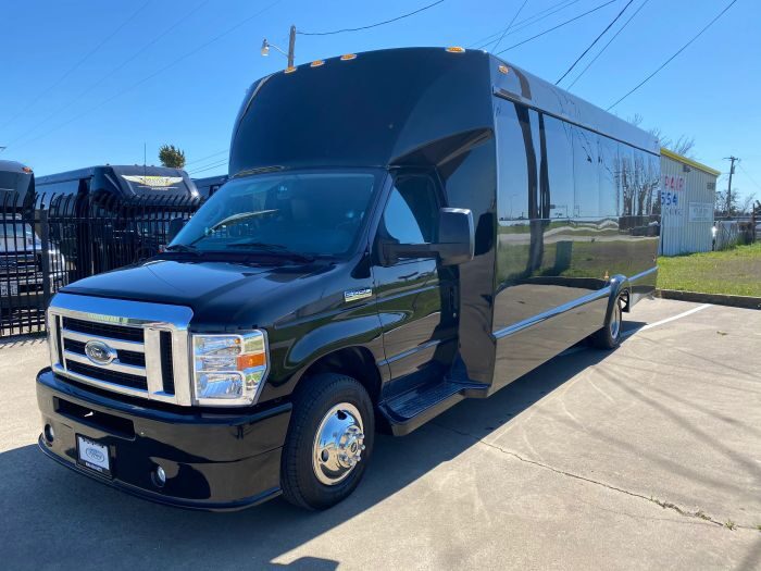 Black party bus – Laporte limo service