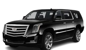 Laporte black Cadillac Escalade executive SUV
